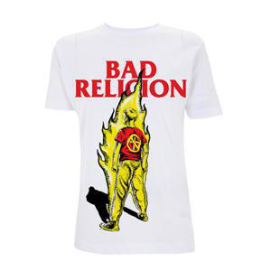 MERCHANDISE RELIGION BOY ON PLASTICHEAD T-Shirt BAD FIRE