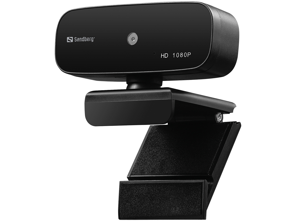 Sandberg 134-14 webcam 2 MP 1920 x 1080 Pixels USB 2.0 Zwart