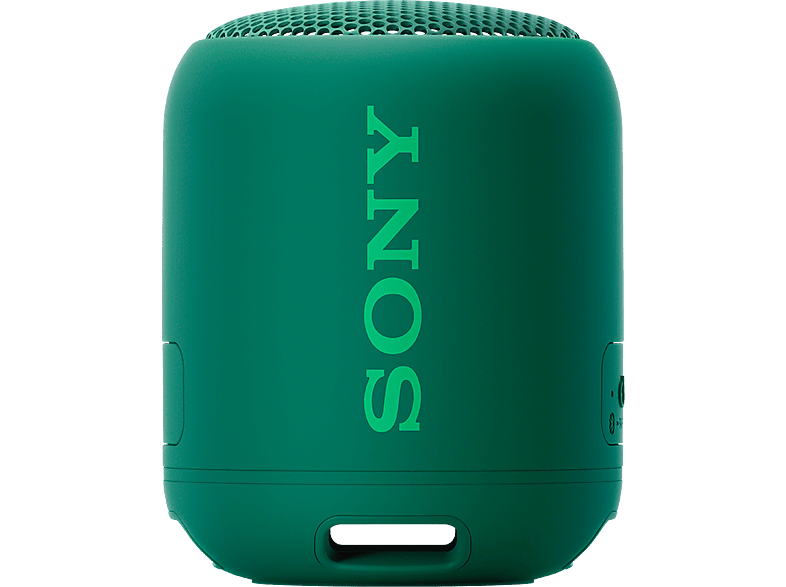 SONY SRS-XB12 Bluetooth Lautsprecher, Grün, Wasserfest
