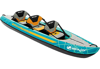 SEVYLOR Alameda Premium - Kayak gonflable (Noir/Bleu/Jaune)