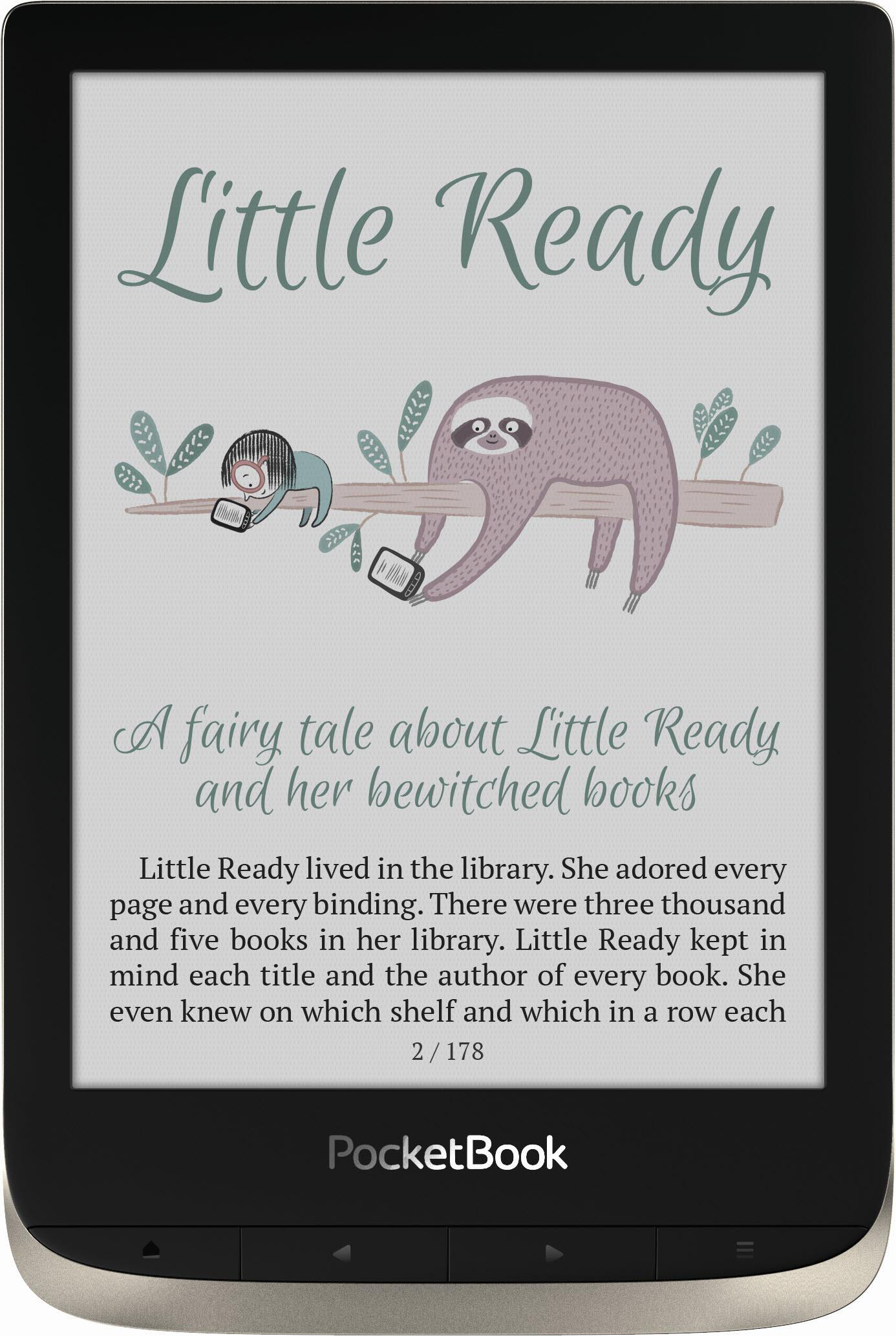 POCKETBOOK Color Moon Silver  16 GB eBook-Reader Silber