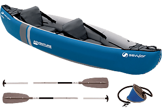 SEVYLOR Adventure - Kit kayak gonfiabile (Blu/Grigio)