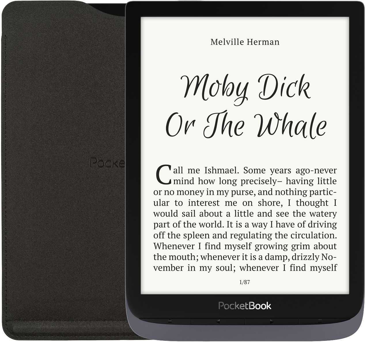 POCKETBOOK InkPad 3 Pro Metallic Grey  16 GB eBook-Reader Grau