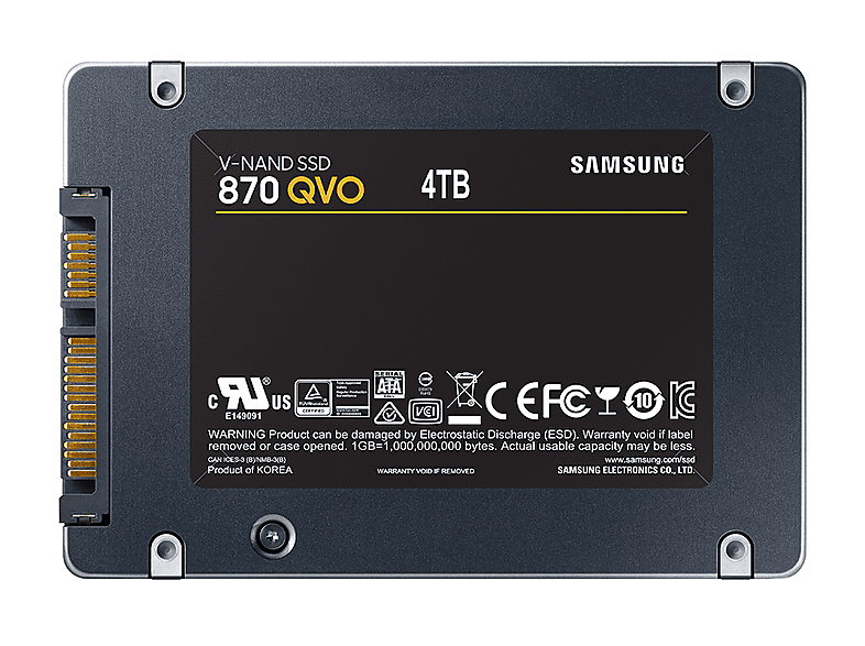 内蔵型SSD Samsung 870 QVO 4TB SAMSUNG 870 QVO 4TB kopen? | MediaMarkt