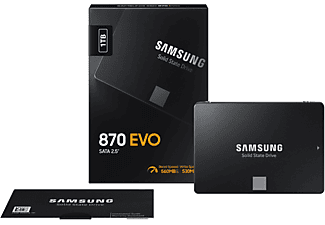 gespannen concept Clancy SAMSUNG 870 EVO SATA 3 | 1TB SSD kopen? | MediaMarkt