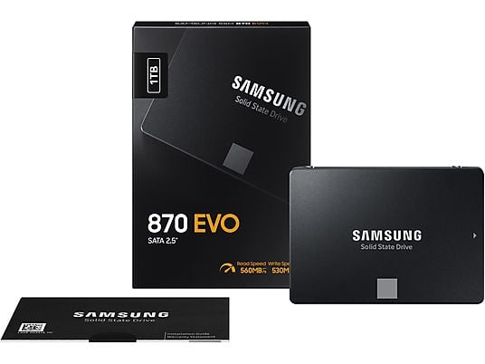 SAMSUNG 870 EVO SATA 3 - 1TB SSD