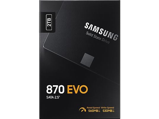 SAMSUNG 870 EVO SATA 3 - 2TB SSD