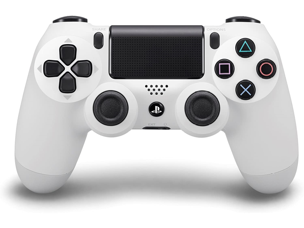Mando - Sony DualShock 4 V2, Para PS4, Inalámbrico, Blanco