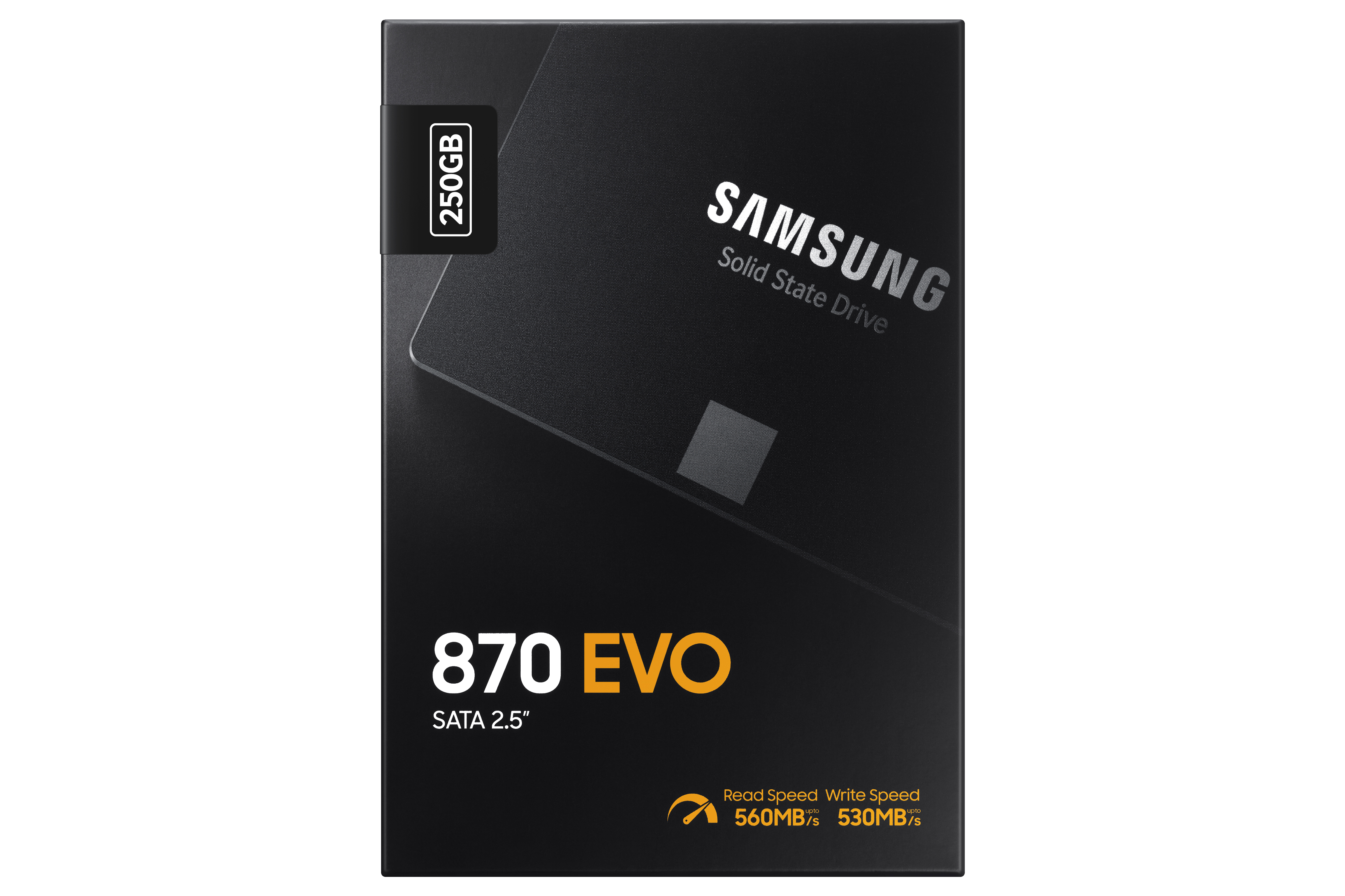 Samsung | 870 EVO SSD - 250GB - SATA 3 - 2,5 INCH - 560 Mbit/s