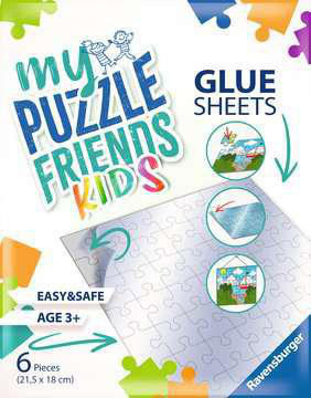 Puzzlezubehör Friends RAVENSBURGER Puzzle Sheets Glue My Transparent