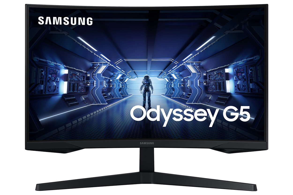 SAMSUNG Odyssey G5 LC27G55TQWRXEN - 27 inch - 2560 x 1440 (Quad HD) - 1 ms - 144 Hz