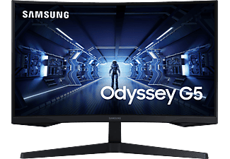 SAMSUNG Odyssey G5 LC27G55TQWRXEN - 27 inch - 2560 x 1440 (Quad HD) - 1 ms - 144 Hz