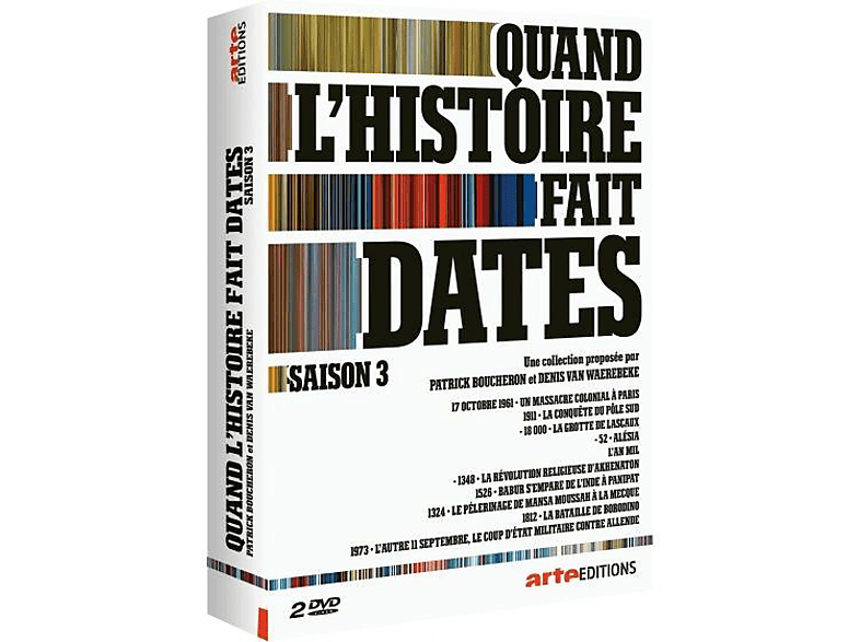 Coming Soon Quand L'histoire Fait Dates - Vol. 3 Dvd