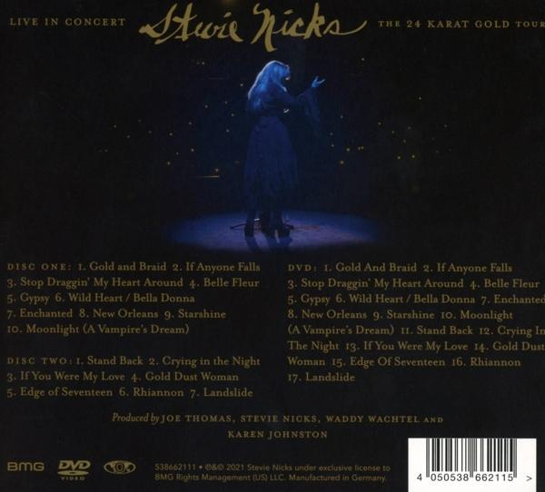 Stevie Nicks - Live Concert:The Video) 24 In (CD - Gold + DVD Tour Karat