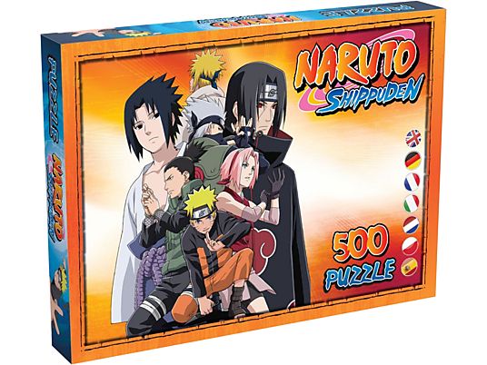 WINNING MOVES Naruto Shippuden - Puzzle (Multicolore)