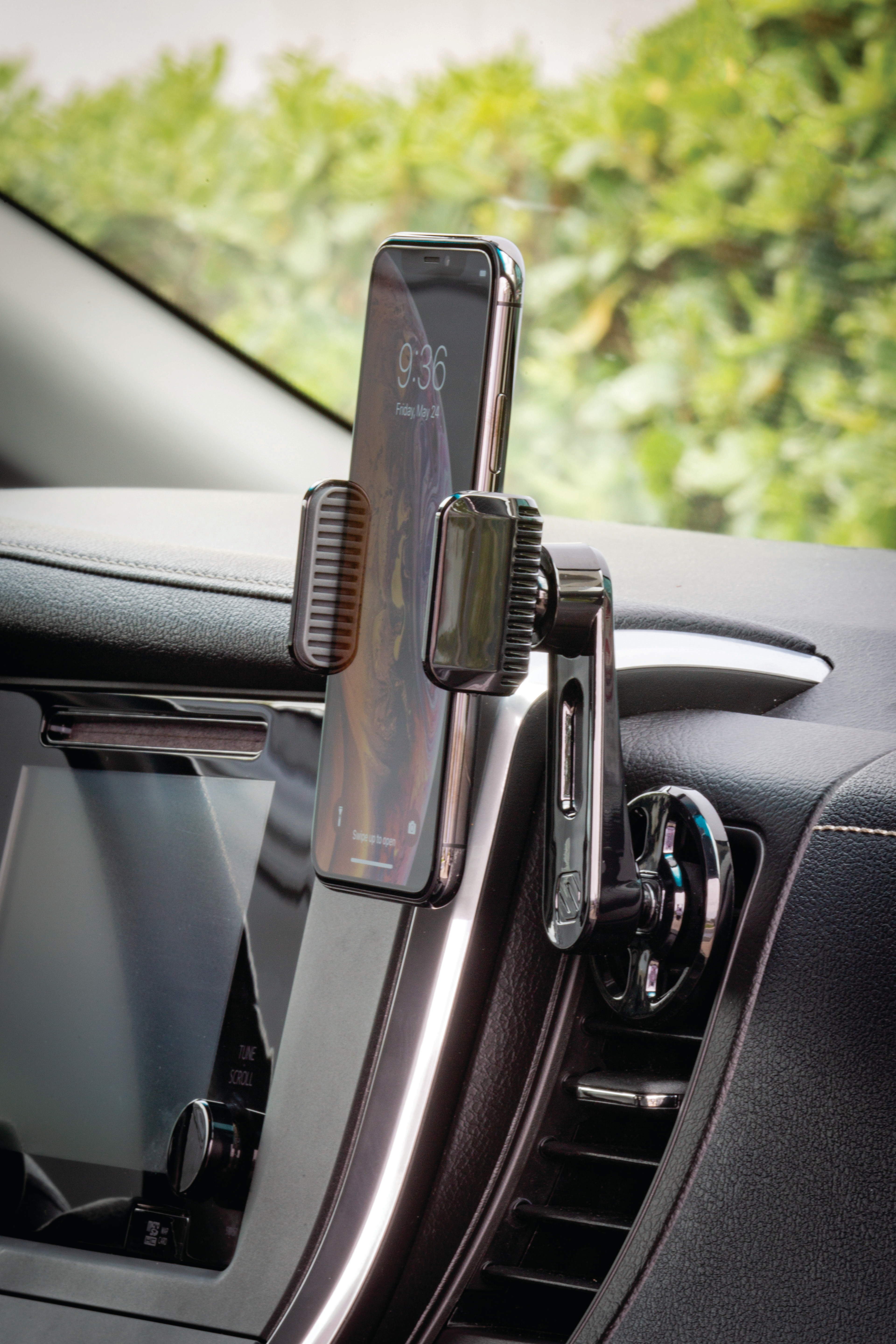 SCOSCHE FreeFlow Vent - Support pour smartphone (Noir)