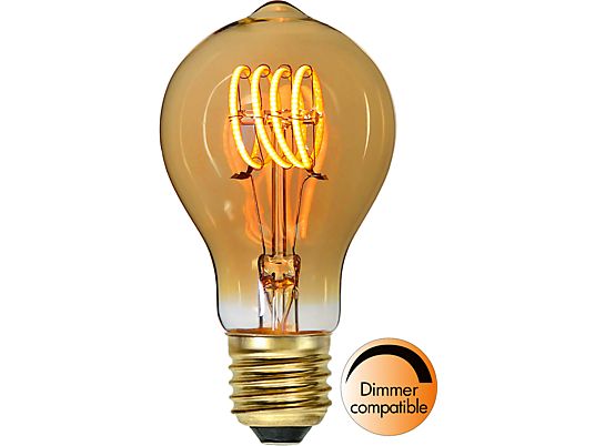 STAR TRADING E27 TA60 2.5 W Decoled Spiral Amber - Ampoule LED