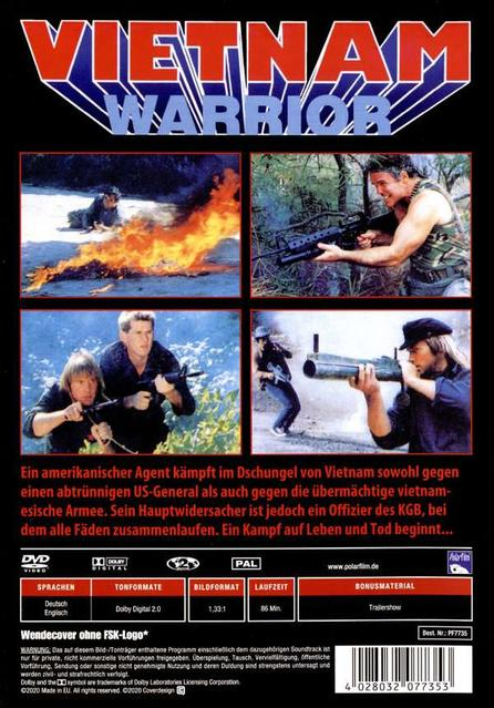 Vietnam Warrior DVD