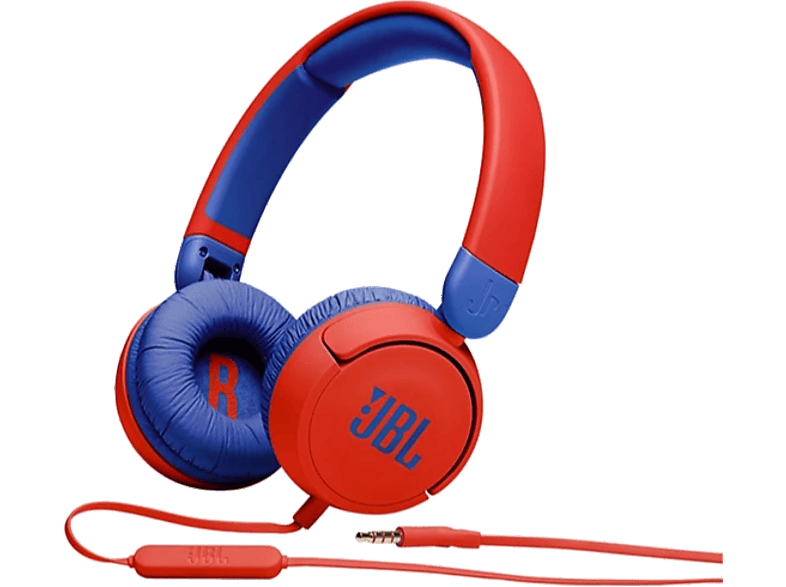 JBL JR310 Çocuk Kulak Üstü Kablolu Kulaklık Kırmızı