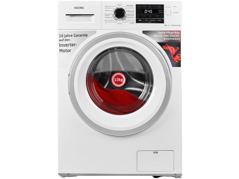 KOENIC Waschmaschine 10kg 1500U/min. KWM10112BINV Online Kaufen ...