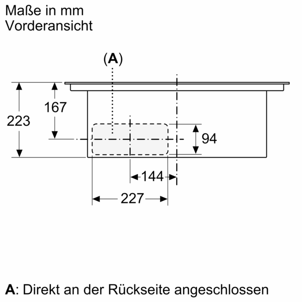 SIEMENS ED711FA70, Kochfeld mit integriertem Dunstabzug (710 mm breit, 522 mm tief)