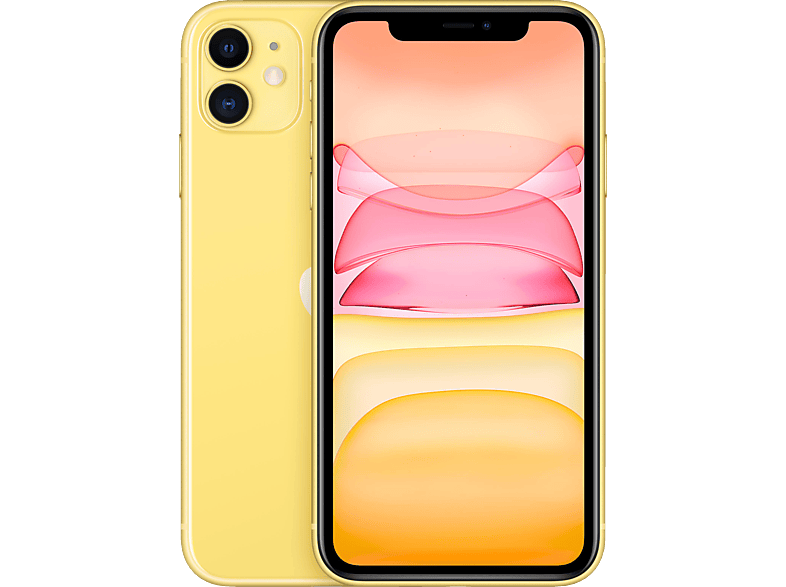 APPLE iPhone 11 64 GB Yellow Dual SIM 64 GB Gelb Dual SIM