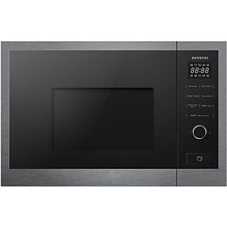 Microondas - Infiniton IMW-SS20L, 1000W, 20L, Integrable, Grill, 7 programas, Función descongelar, Inox, Negro