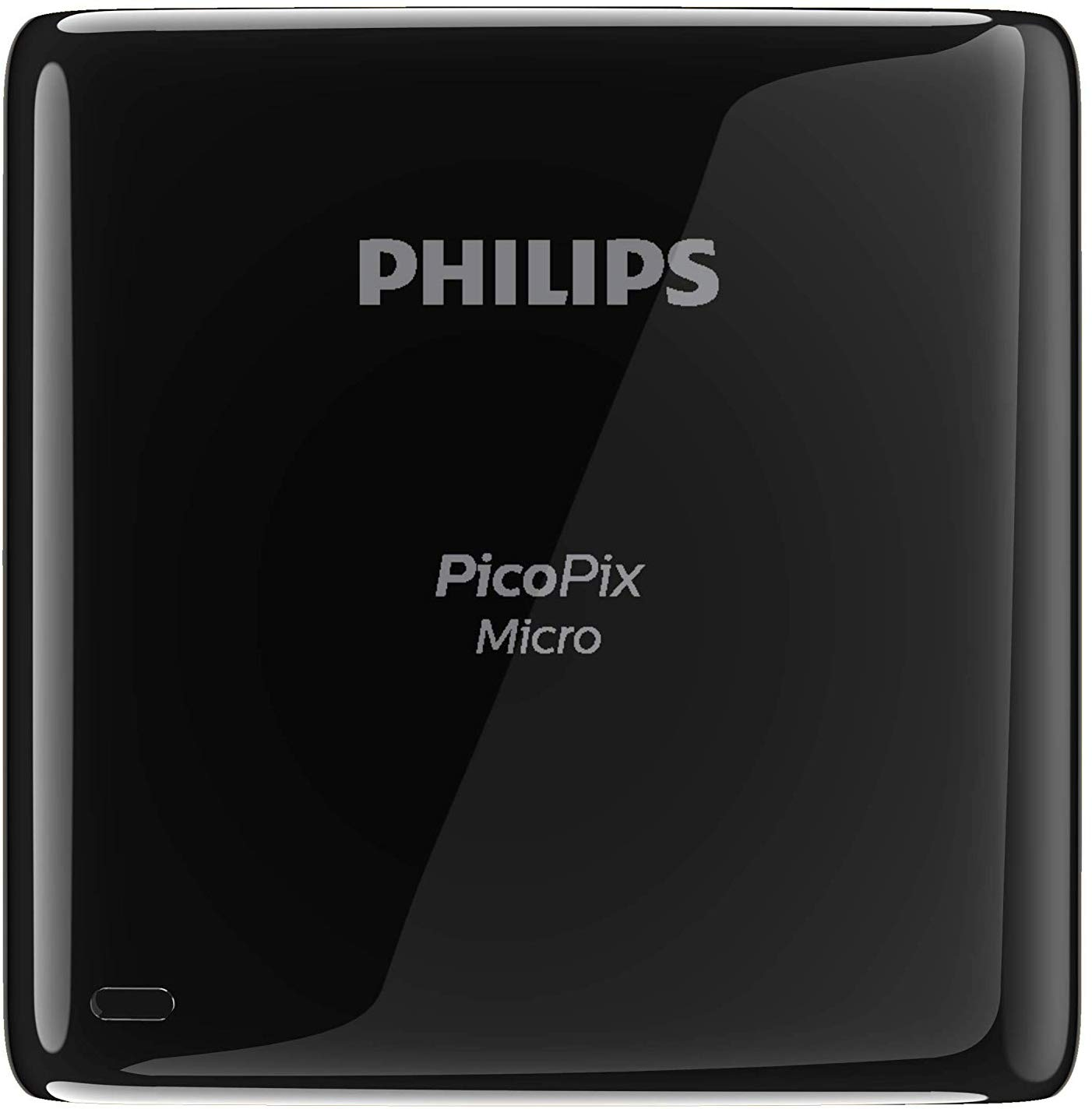 Mini proyector - Philips PicoPix MICRO, 30000 h, Mini HDMI, Batería 3h, Negro