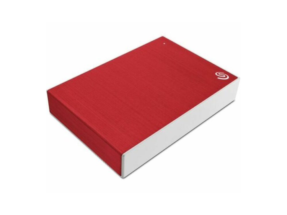 Disco duro externo 5 TB - Seagate One Touch STKB5000403, HDD, 2.5", USB, Rojo + 2 años Rescue
