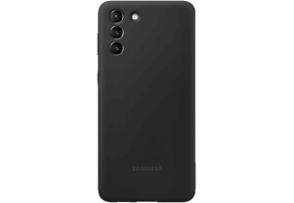 SAMSUNG Galaxy S21 Plus szilikon védőtok, Fekete