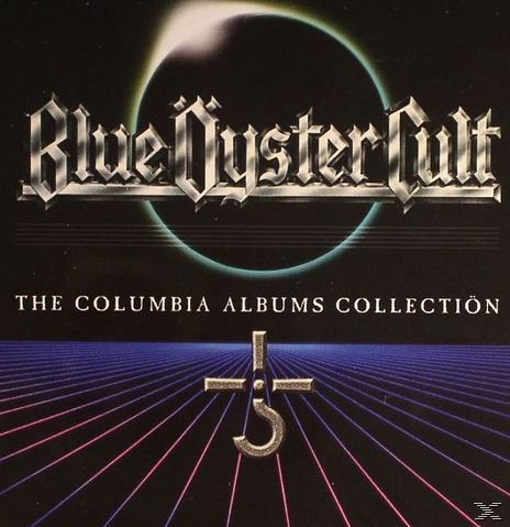 Blue Oyster Cult album borító. Fekete háttér ezüst színű zenekar névvel és stilizált kereszt szimbólummal.