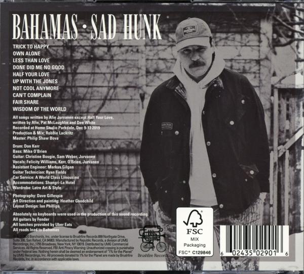 Bahamas - Sad Hunk  - (CD)