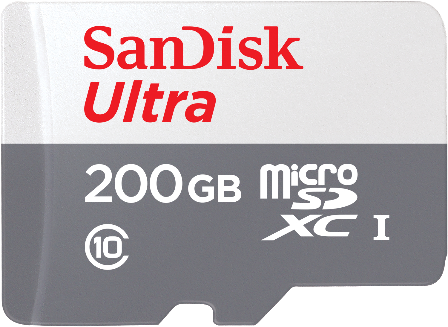 SANDISK Ultra, Micro-SDXC Speicherkarte, 200 GB, 100 MB/s