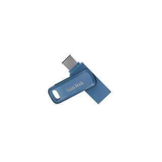 SANDISK Ultra Dual Drive Go 2-in-1-Flash-Laufwerk , 256 GB, 150 MB/s, Blau