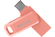 SANDISK Ultra Dual Go USB-Stick, 256 GB, 150 MB/s, Peach