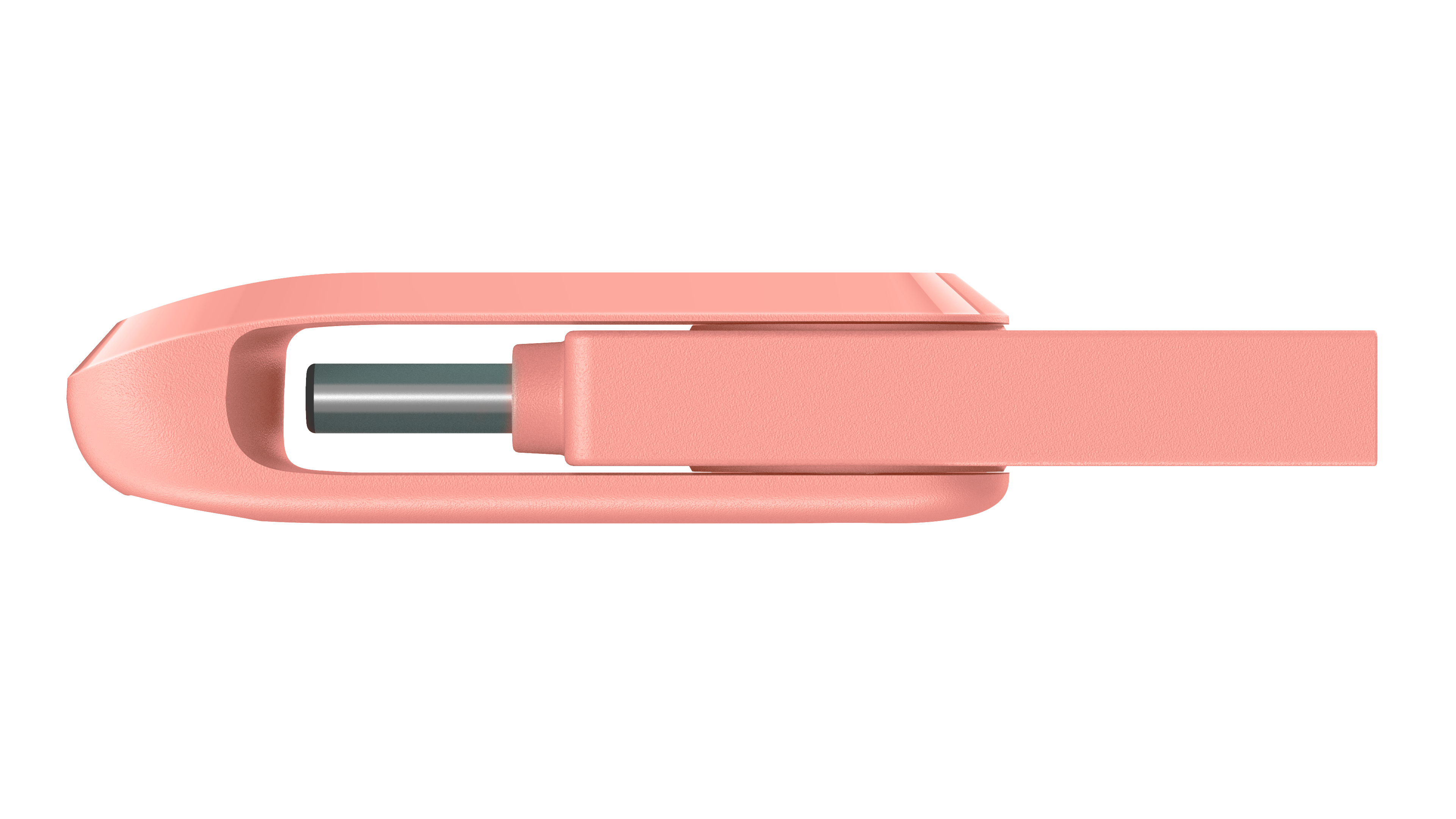 SANDISK Ultra Dual Go USB-Stick, 128 GB, 150 MB/s, Peach