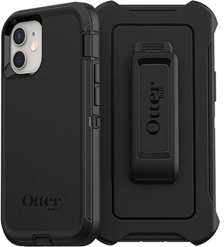 OTTERBOX Defender Series Screenless Edition -  Étui portefeuille (Convient pour le modèle: Apple iPhone 12 mini)