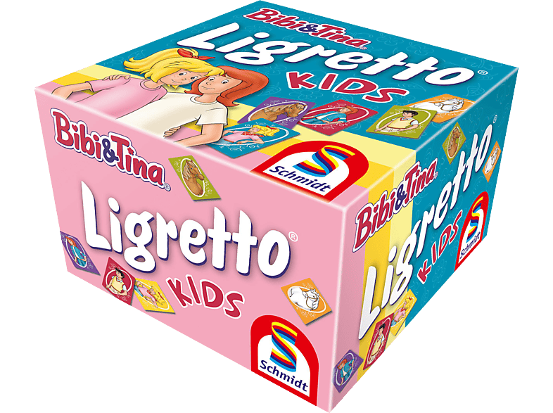 SCHMIDT SPIELE (UE) Ligretto Kids - Bibi & Tina Kartenspiel Mehrfarbig