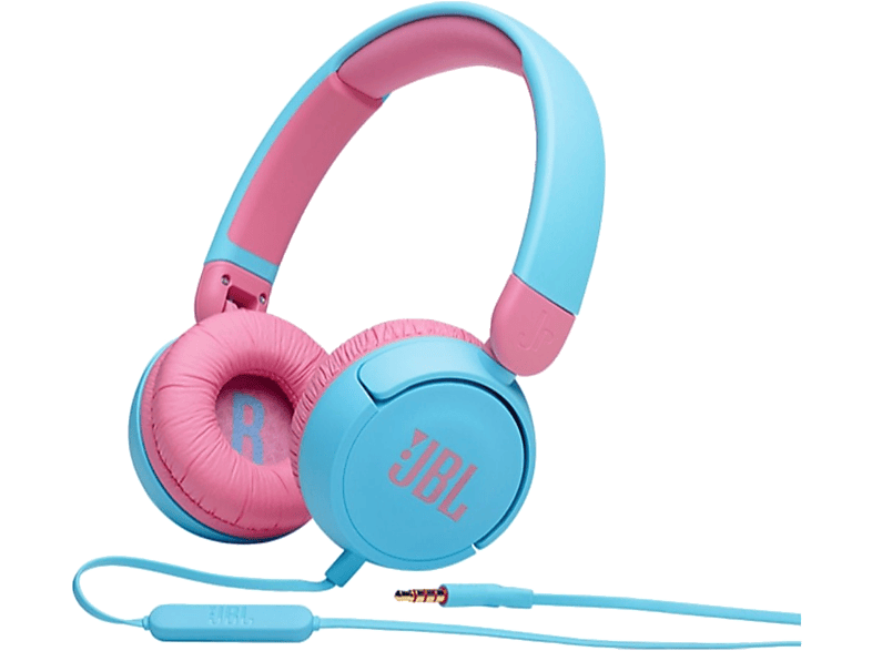 JBL JR310 Çocuk Kulak Üstü Kablolu Kulaklık Mavi_0