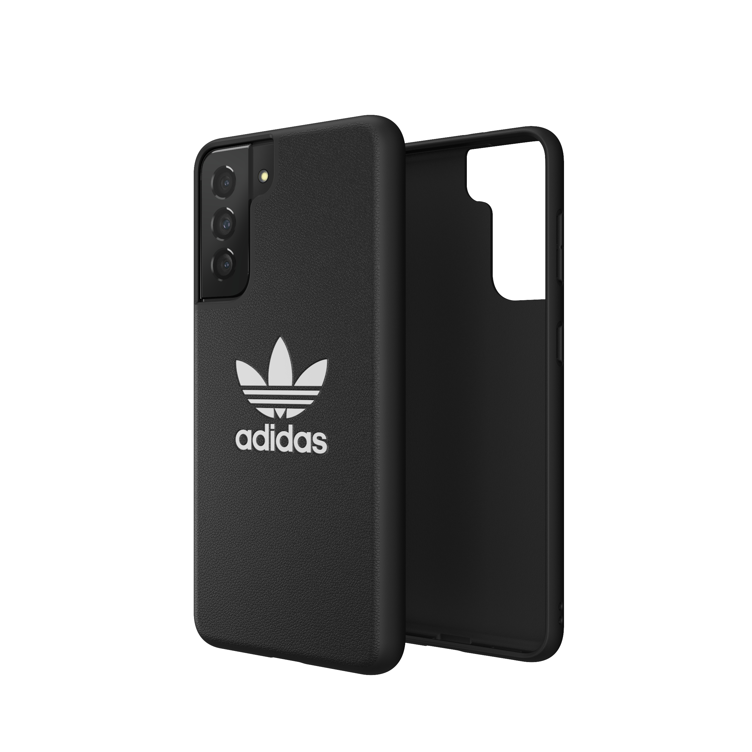 ADIDAS ORIGINALS ORIGINAL Moulded Case Backcover, Schwarz 5G, S21 Galaxy Galaxy SS21, Samsung, S21, Basic