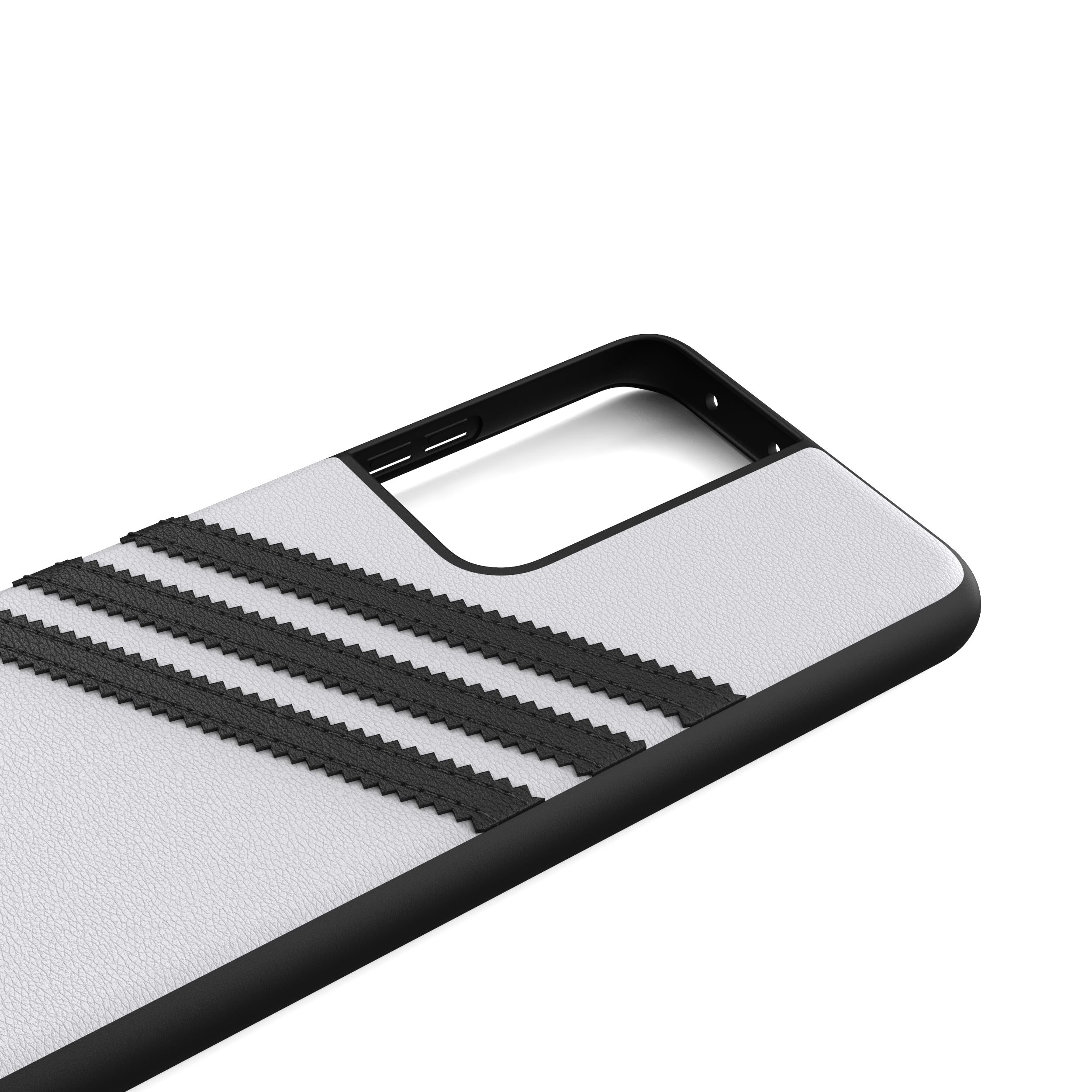 ADIDAS ORIGINALS ORIGINAL Moulded Case PU SS21, Backcover, Samsung, Galaxy S21 Ultra 5G, Schwarz/Weiß