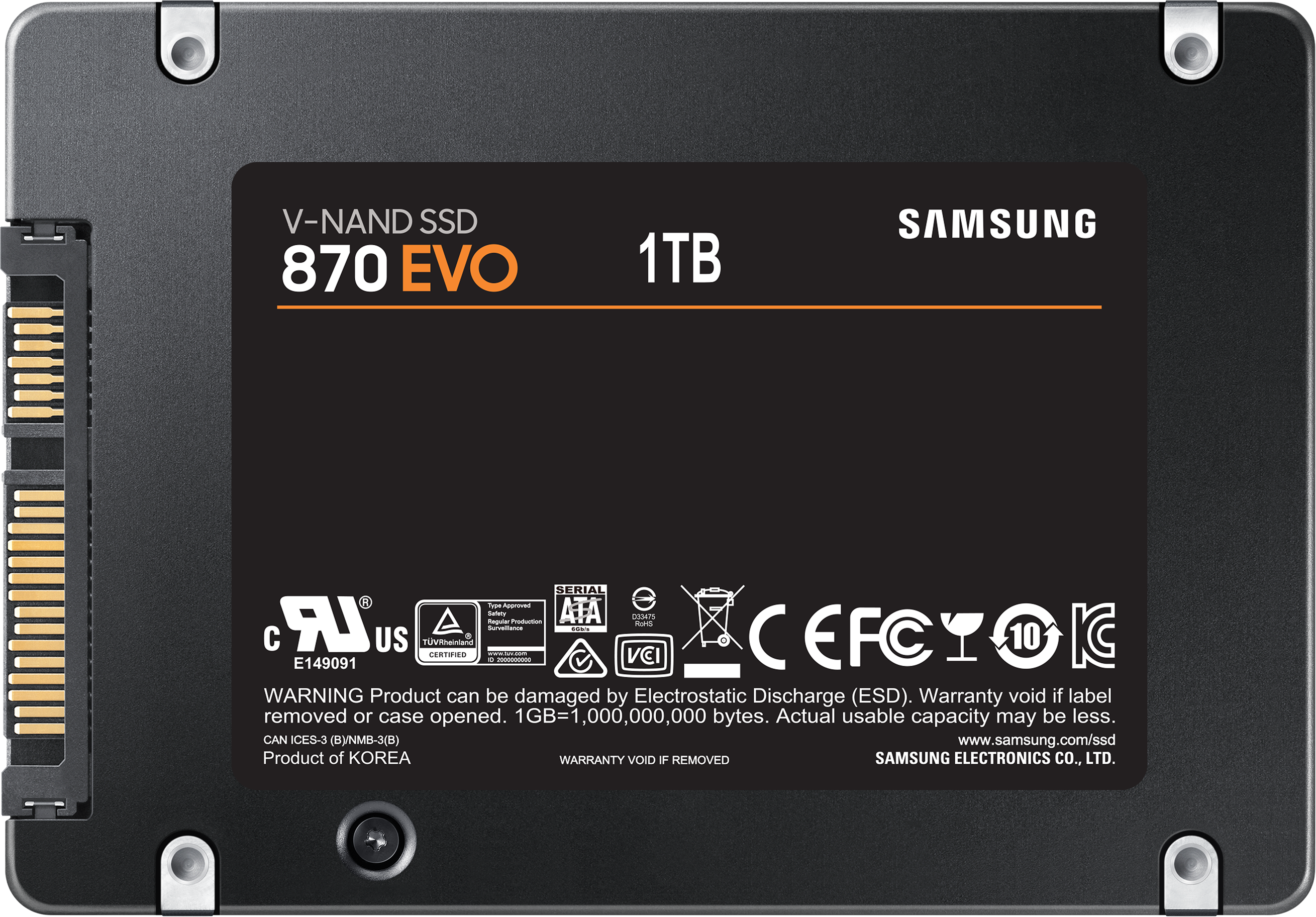 SAMSUNG 870 EVO | Festplatte (SSD, 1 TB, Schwarz) | MediaMarkt