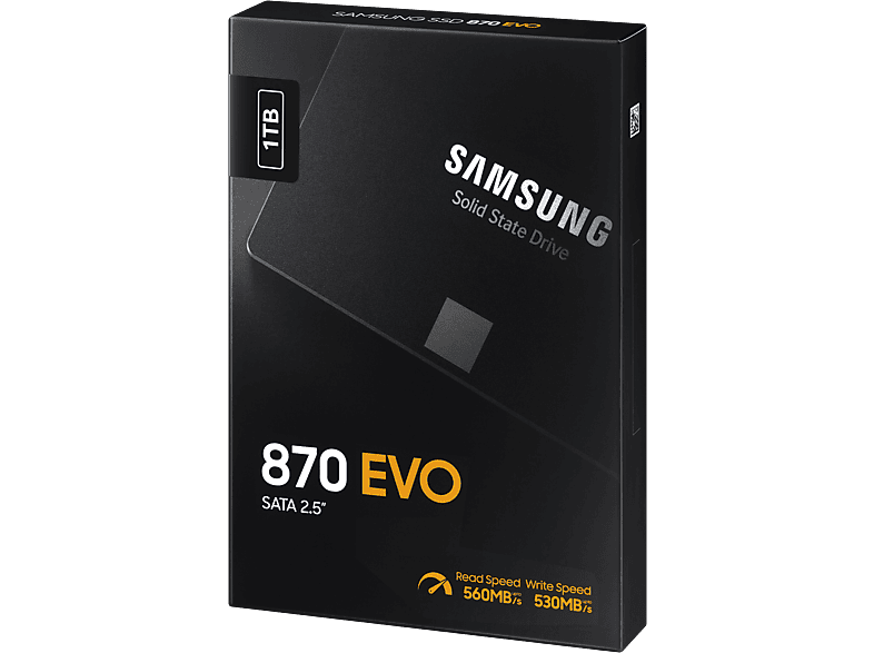 SAMSUNG 870 EVO | Festplatte (SSD, 1 TB, Schwarz) | MediaMarkt