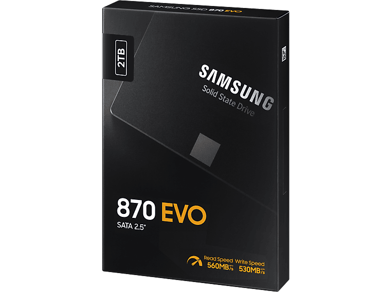 SAMSUNG 870 EVO | Festplatte (SSD, 2 TB, Schwarz) | MediaMarkt