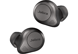Auriculares inalámbricos - Jabra Elite 85t, True Wireless, Cancelación de ruido avanzada, 31h, Titanio/Negro