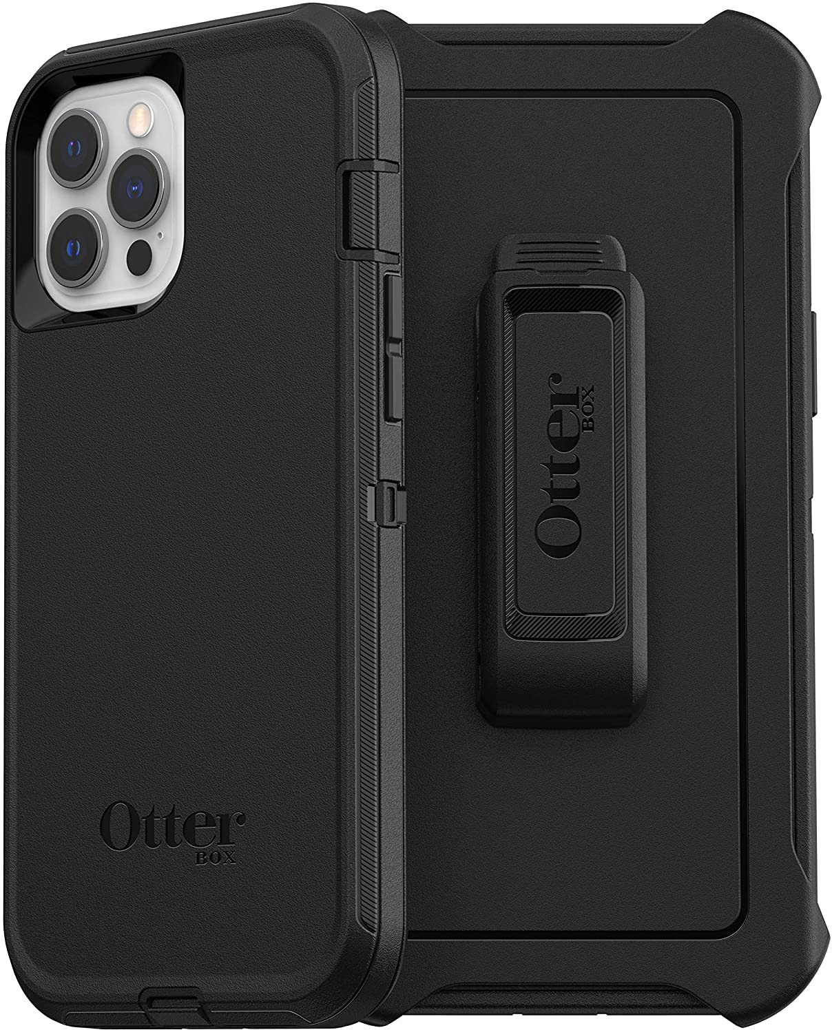 OTTERBOX Defender Series Screenless Edition -  Étui portefeuille (Convient pour le modèle: Apple iPhone 12 Pro Max)