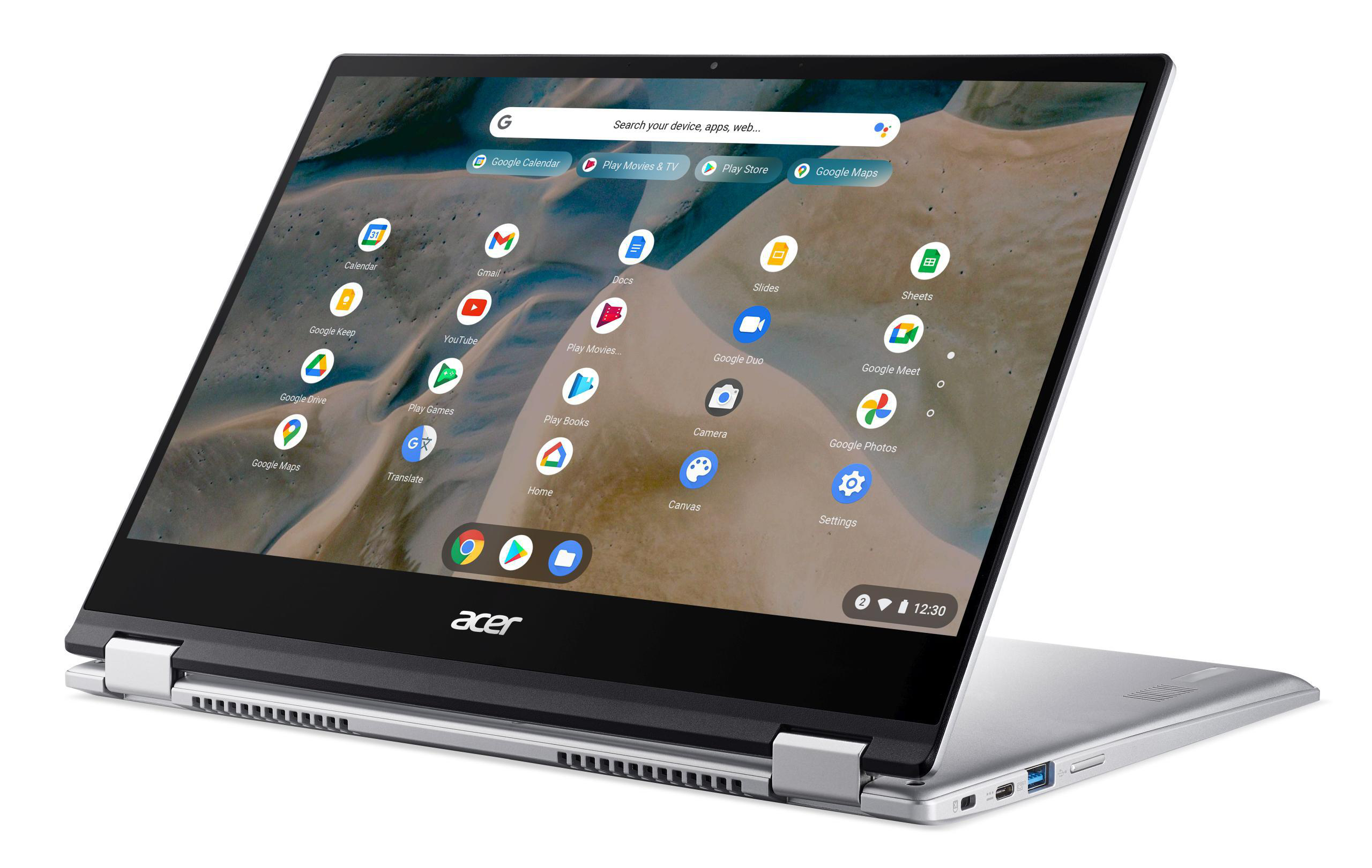 ACER Chromebook Spin 514 (CP514-1H-R79Q) - 14 Zoll - AMD Ryzen™ 3 3250C - 8 GB - 128 GB - AMD Radeon™ Onboard Graphics - Google ChromeOS