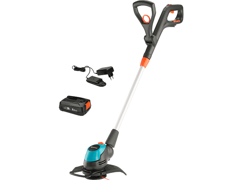 Gardena EasyCut 23/18V P4A Ready To Use Set Akku-Rasentrimmer inkl. Akku 2.0Ah 14700-20; Akku Rasentrimmer