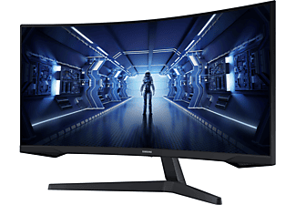 SAMSUNG Odyssey G5 (C34G55TWWR) 34 Zoll UWQHD Ultra Wide Gaming Monitor (1 ms Reaktionszeit, 165 Hz)