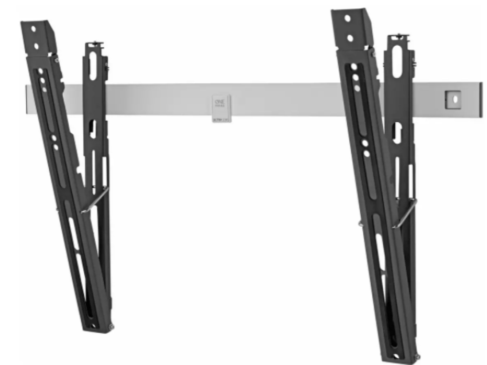 Soporte TV - One For All WM6621 Ultra Slim, Para pantallas de 40"a 90", De pared, Inclinable, Negro